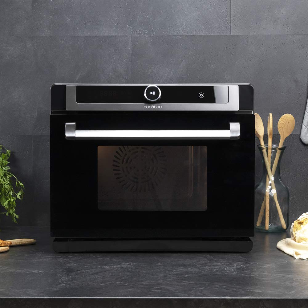 Cecotec Bake&Steam 4000 Combi Gyro – 3-in-1 Steam, Convection & Air Fry Oven, 2400W, 40L, 7 Cooking Functions