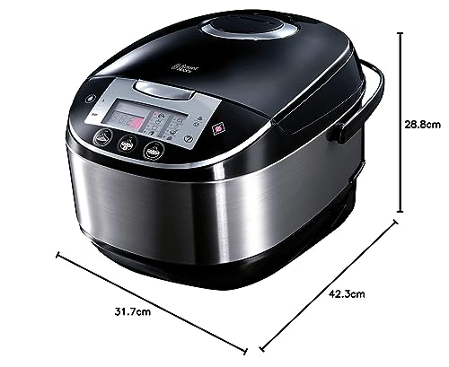 Multicooker Russell Hobbs 11 en 1 – 5 L, Pantalla Digital, Tapa Anti-Condensación