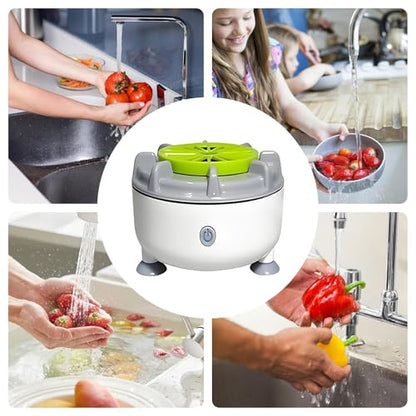 Lavadora Automática de Frutas y Verduras – Limpieza Eficiente de Alimentos en Casa