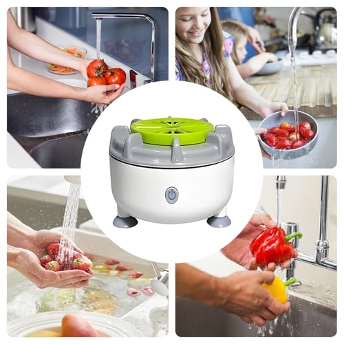 Lavadora Automática de Frutas y Verduras – Limpieza Eficiente de Alimentos en Casa
