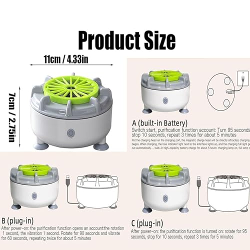 Lavadora Automática de Frutas y Verduras – Limpieza Eficiente de Alimentos en Casa