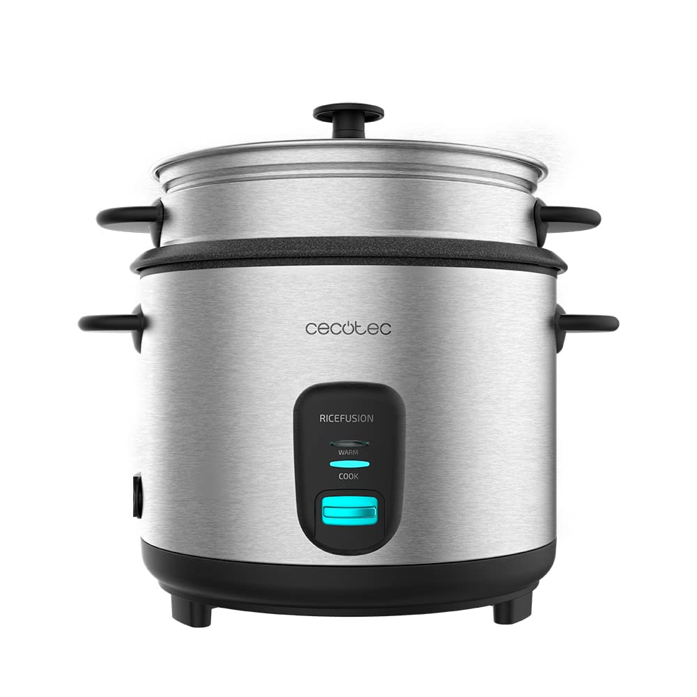 Arrocera Cecotec RiceFusion 7000 Inox – 1,8 L, 700 W, 10 Porciones, Acero Inoxidable