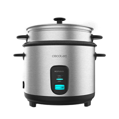 Arrocera Cecotec RiceFusion 7000 Inox – 1,8 L, 700 W, 10 Porciones, Acero Inoxidable
