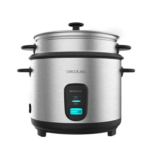 Arrocera Cecotec RiceFusion 7000 Inox – 1,8 L, 700 W, 10 Porciones, Acero Inoxidable