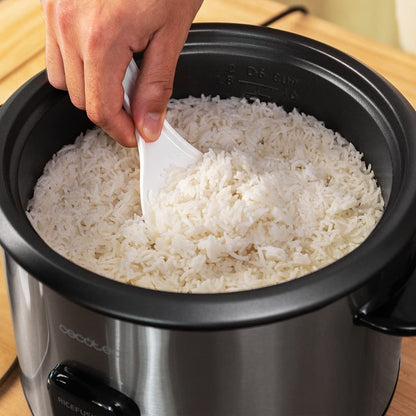 Arrocera Cecotec RiceFusion 7000 Inox – 1,8 L, 700 W, 10 Porciones, Acero Inoxidable