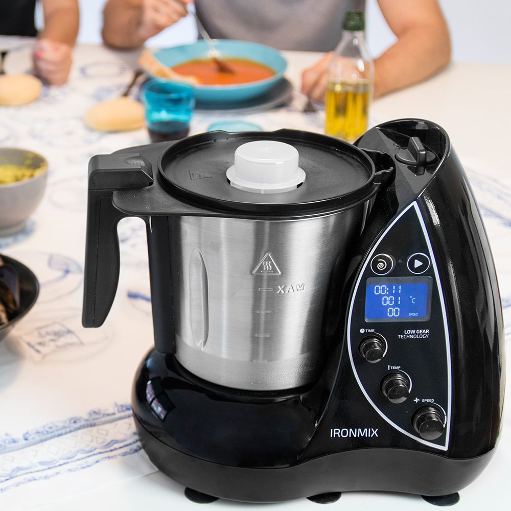 Robot de Cocina Cecotec Ironmix – 3,3 L, 22 Funciones, 12 Velocidades, Hasta 120 °C