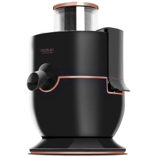 Cecotec Licuadora ExtremeTitanium 19000 – 1000W, 19,000 rpm, Disco con Recubrimiento de Titanio, Entrada XL, 2 Velocidades | Negro