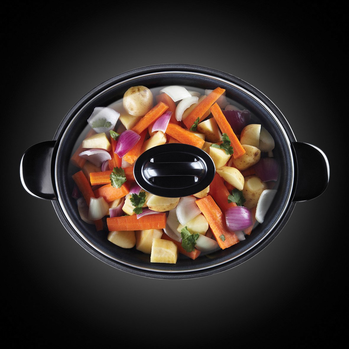 Slow Cooker Russell Hobbs Maxicook – 6 L, Temporizador Programable, Función Mantener Caliente