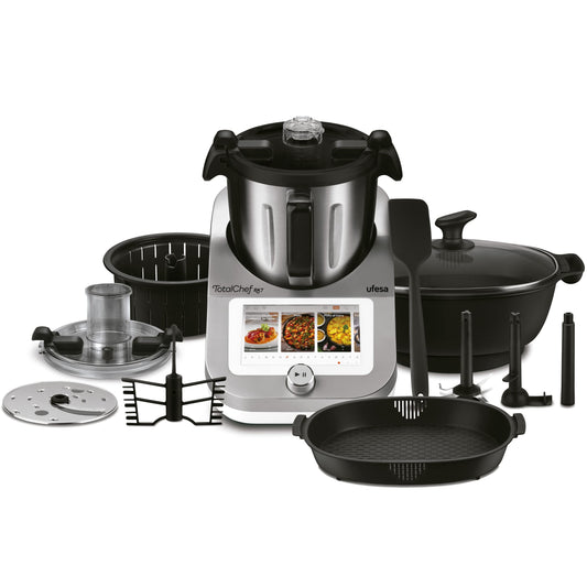 Robot de Cocina Ufesa TotalChef RK7 – 30 Funciones, 4,5 L, Pantalla Táctil 7", Conectividad Wi-Fi