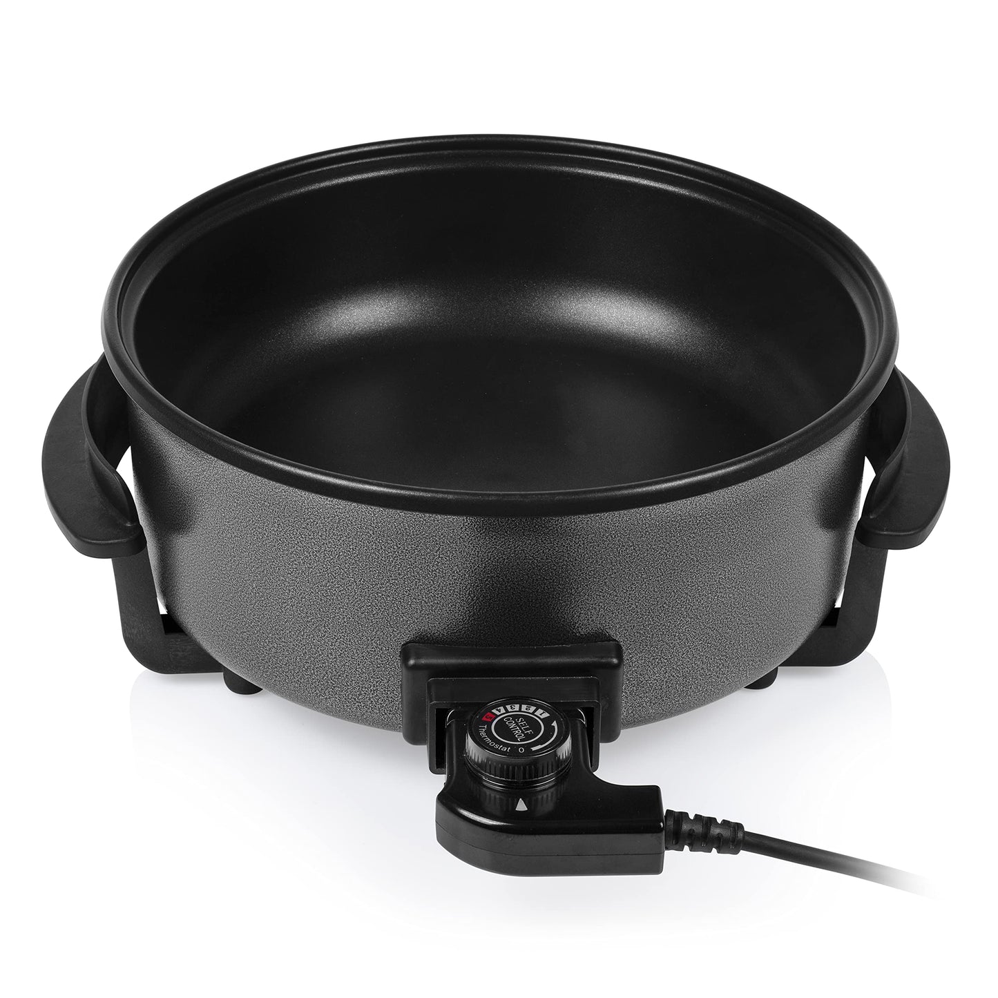Sartén Eléctrica XL Tristar 30 cm – 5 L, 1500 W, Termostato Ajustable, Negro